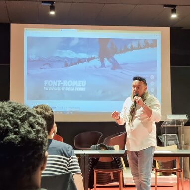 Directeur de l'Office de Tourisme de Font-Romeu, Monsieur Christian Sarran